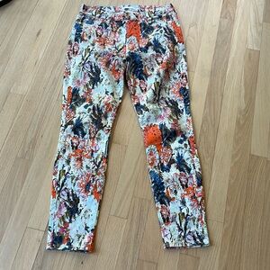 Abstract print pant